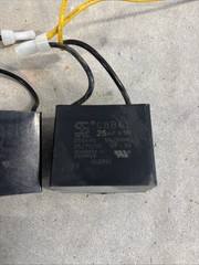 101A) 2 Of A CBB61 250V Capacitor 250 VAC 4/5/6/8/10/12/15/20/24/25 UF 2 PINS
