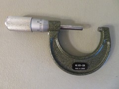 Mitutoyo 103-128 1-2″ Micrometer Outside Caliper Made in Japan
