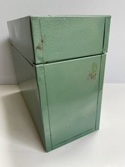 Vtg. Hamilton Skotch Porta File Metal Portable Storage Case 10.25″ x 12.5