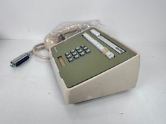 WESTERN ELECTRIC 2832CM-50 COM KEY TELEPHONE W/ NOS GREEN FACEPLATE!