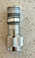 HP 909A 50 OHM COAX TERMINATION Opt. 012 N (MALE) DC-18 GHZ