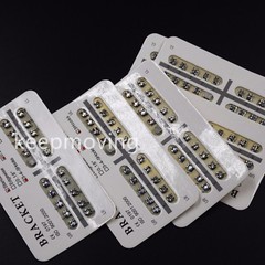 20 Pcs/Set Dental Bracket Braces Mini/Standard Roth/Edgewise/MBT 018/022 Hooks