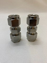 1-EACH S-LOK 3/8″ x 3/8″ Double Ferrule Tubing Union 316 Stainless