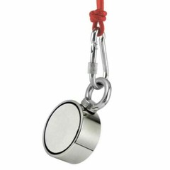 Double Side Fishing Magnet 1100LBS Neodymium Heavy Duty Treasure Hunt Searching