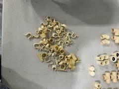Lot Of CPVC Fittings 1/2 “And 3/4”Tees, Elbows, Couplings Over 110 Pcs. + Clamps