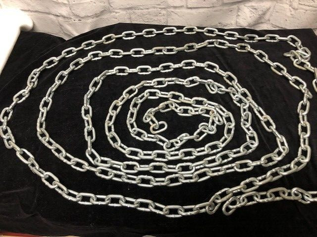 Industrial Chain / Approximatley 20ft. 10 inches long / 9.36 Pounds of Chain