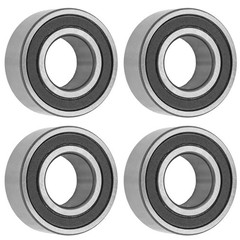 Caltric 5206-2RS 52062RS 3206-2RS Double Row Ball Sealed Bearings 30×62.2×23.8