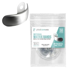 Dental Metal Matrices Sectional Molar Matrix Refill Soft Band (Choose Size/Qty)
