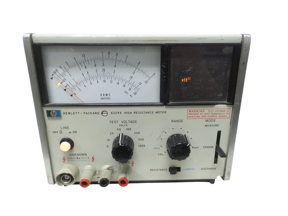 HP Hewlett Packard 4329A High Resistance Meter – Free Shipping