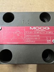 Moog HPN215045 Hydraulic Solenoid Valve 35mpa 24v-dc