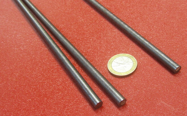 4140 Alloy Steel CF Rod Round Bar, 1/4″ Dia. x 4 Ft Length, 3 Units, 12 Ft Total