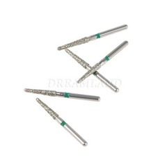 50pcs Dental Diamond Burs Coarse TR-13C Taper Round End FG 1.6mm High Speed Bur