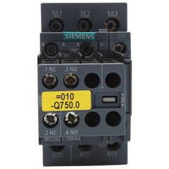 Siemens SIRIUS 3RT2024-1BB44 E:04 power contactor including auxiliary switch -used-