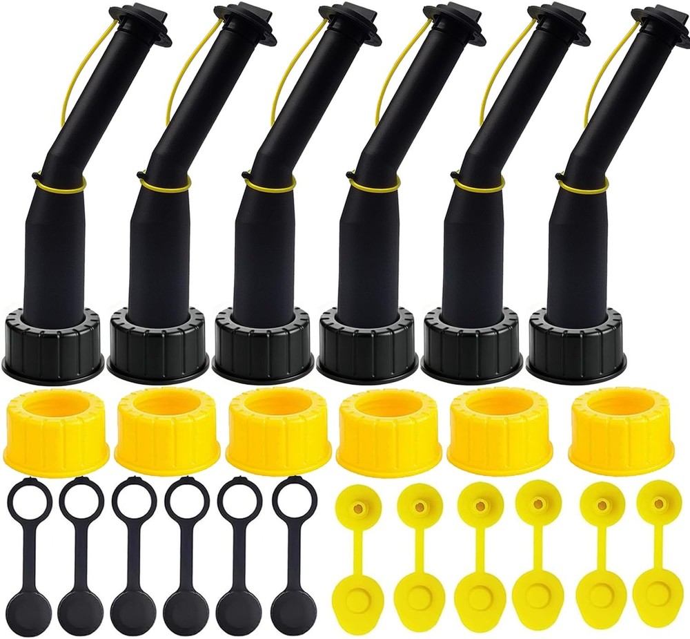 Gas Can Spout Replacement Universal Kit Leakproof Angle Nozzles Gasket Filter…