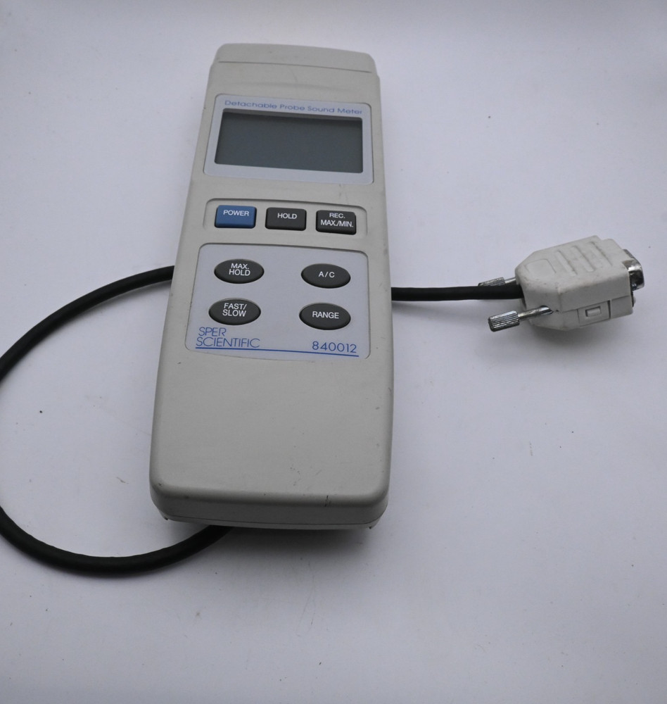 Sper Scientific 840012 Detachable Probe Sound Meter FREE SHIPPING