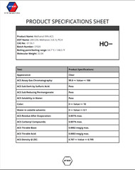 Methanol ACS Grade- 1000 ML