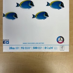 HAMMERMILL A4 (8.5 x 14) in Copy Paper – White (500 Sheets) 92 Brightness NEW