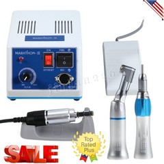 Micromotor eléctrico Marathon de laboratorio dental, pieza de mano de 35,000 rpm