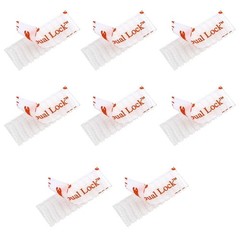 High Temp, Water-Resistant 8 Pcs Toll Tag Mounting Strips – Secure Adhesive Bond