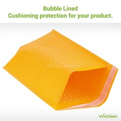 #000 25 PCS 5×7 in Poly / Paper Kraft Air Bubble Mailers Padded Envelopes Bags