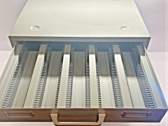 NEUMADE 5-Drawer STACKABLE Photography Metal File Cabinet 15.5” W x 13”H x 13”D
