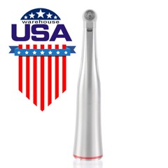 Dental LED Fiber Optic 1:5 Increasing Contra Angle Handpiece fit Electric Motor