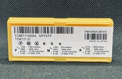 Mitsubishi TCMT 21.51 TCMT 110204 VP15TF Carbide Inserts – 10 pcs