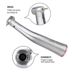 Bien Air Style Dental Hi Speed Fiber Optic 1:5 L Electric Handpiece Contra Angle