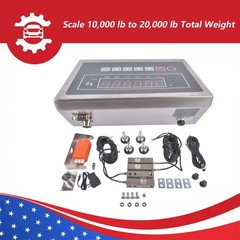 20000Lbs Full Scale Livestock Scale Kit Hogs Goats Alpacas Pigs&Platform Scales