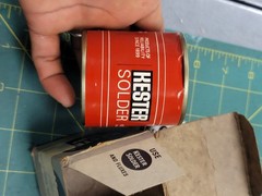 Solder Kester 282 Resin Flux Alloy 66 Core 66 SN 60 Dia. 062 / 16oz. NOS USA