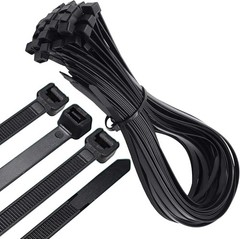50pack Heavy Duty Zip Ties 22 Inch With 120 Pounds Tensile Strength Strong Black