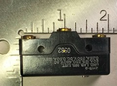 Vtg UNIMAX 2HB-5 Snap Action Momentary Limit Switch U.S.A. 20 Amp Industrial