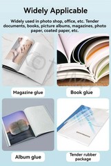 Large Electric Hot-Melt Glue Book Binding Machine (Desktop Model)