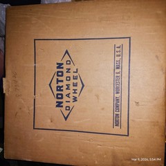 norton diamond wheel D320-N100B-1/4 320 Grit Diamond Abrasive For Surfaces