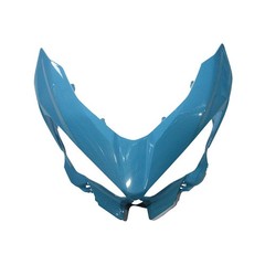Blue Silver Full Fairings Kit for Kawasaki Ninja 400 EX400 2018-2023 ABS Plastic