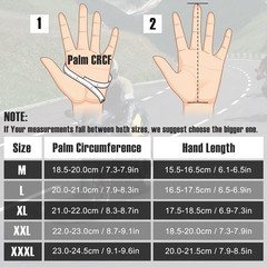 Motorcycle Gloves for Men and Women, Full Finger Touchscreen Motorbike Gloves…