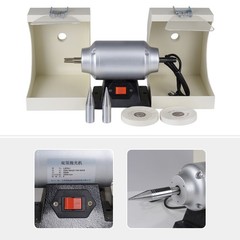 High Speed Dental Lab Polishing Lathe 3000RPM Desktop Polishing Unit Machine USA