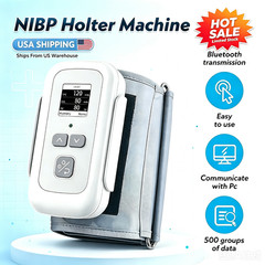 SHIP From USA CONTEC ABPM70 Blood Pressure Monitor Upper Arm NIBP Holter Machine