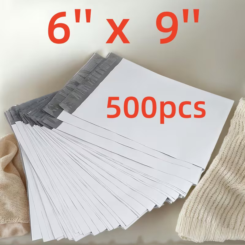 500 pcs 6″x9″ 2.5MIL Poly Mailers Shipping Bags Envelopes Packaging Premium Bag