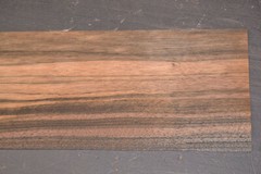 Macassar Ebony Raw Wood Veneer Sheet 4.5 x 31 inches 1/42nd thick 7654-24