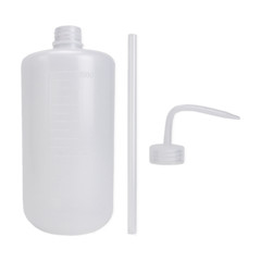 1 Pc Lab Squeeze Bottle, Plastic Boston Round Wash Bottles, 1000ml, 34oz