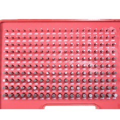 HFS(R) Steel Pin Gauge Set – 190pcs M1 .061-.250″ – Class ZZ