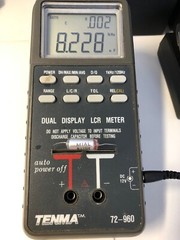 2 pcs MIAL Polystyrene Capacitor 8335H 8335pF 3% 160V(red band), Close to 8200pF