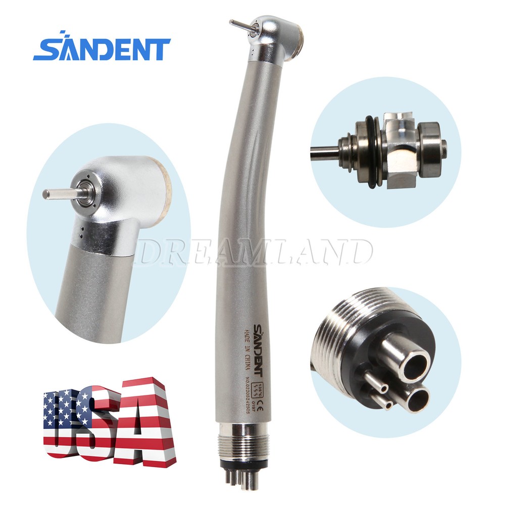 Dental No LED/LED E-generator Fast High Speed Handpiece 4Holes 2Holes