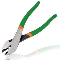 LEONTOOL Electrician’s Terminal Crimp 8.1 x 2 x 0.5 inches, Orange and Green