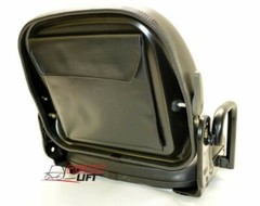 NEW DOOSAN DAEWOO VINYL FORKLIFT ADJUSTABLE FOLDING FLIP SEAT A152098
