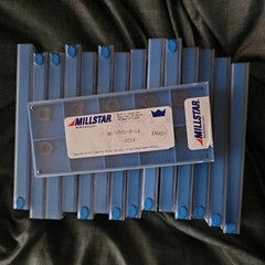 MILLSTAR BD-0500-N-08 | 10 New Carbide Inserts