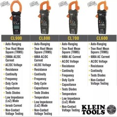 Klein Tools CL800 AC/DC True RMS Auto-Ranging Digital Meter