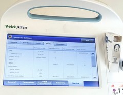 Welch Allyn Connex Vital Sign Monitor 6000 WIFI EMR Conn 65NTXX with Accessories