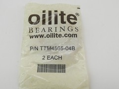 *Pack of 2* Oilite Metric Thrust Bearing Washer Bronze Sintered TTM4565-04B -…